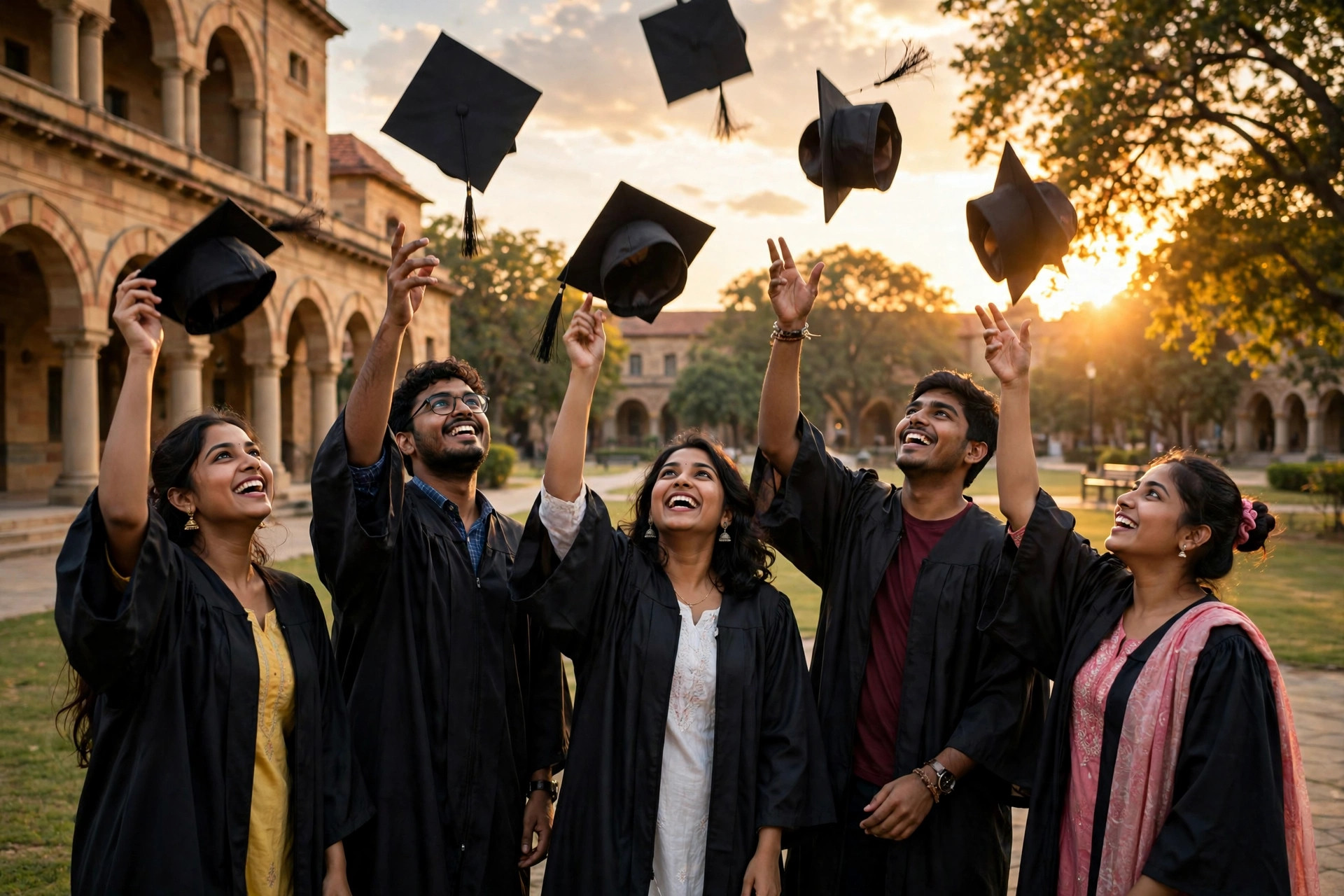 Scivyt graduates celebrating